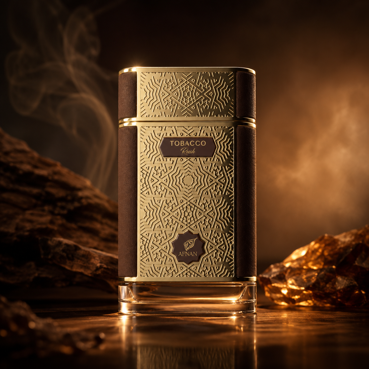 Afnan Tobacco Rush Eau de Parfum for Men – Bold & Sophisticated Fragrance | 2.7 oz