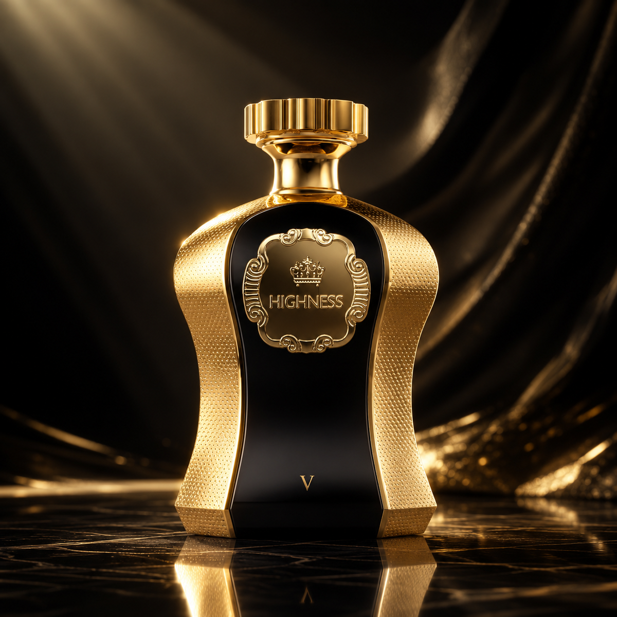 Afnan Highness Black Eau de Parfum for Women – 3.4 oz / 100 ml