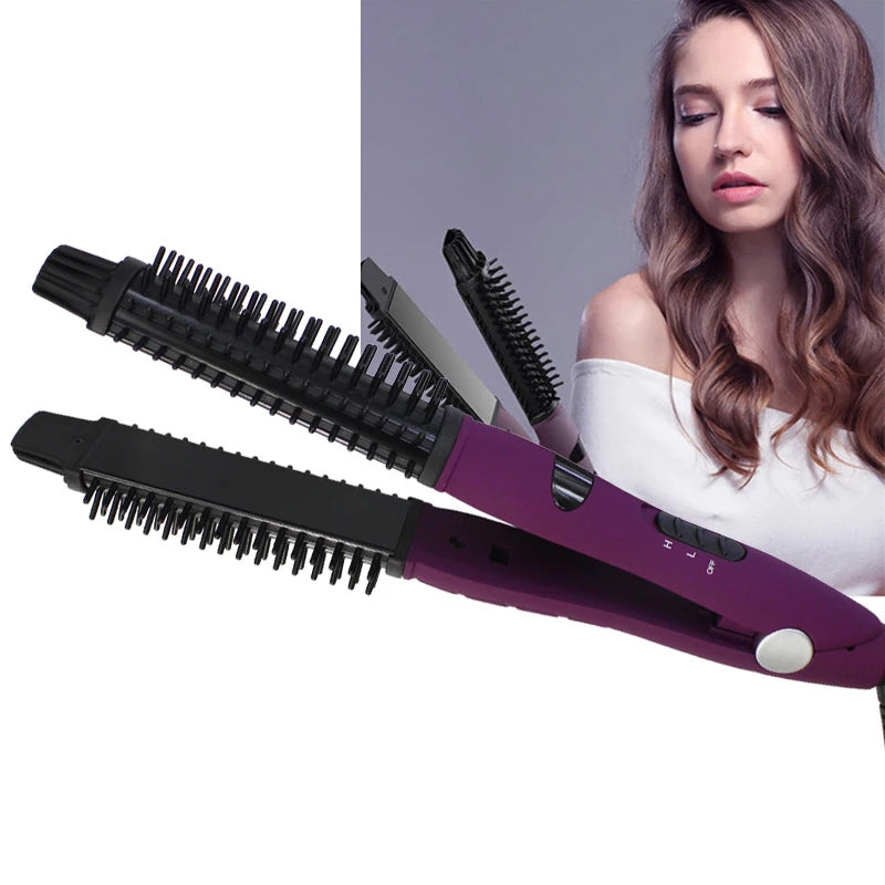 2-in-1 Sleek & Curl Hair Styler