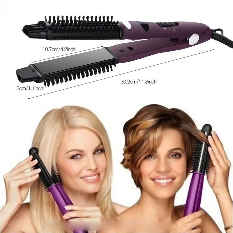 2-in-1 Sleek & Curl Hair Styler