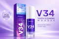 V34 Tooth Cleaning Mousse