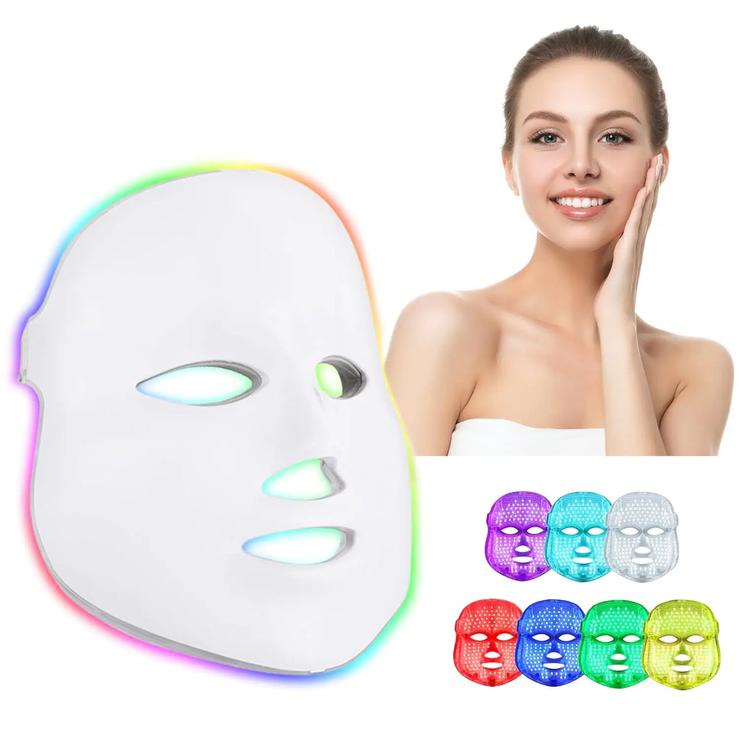 Radiant 7 LED Facial Therapy Mask